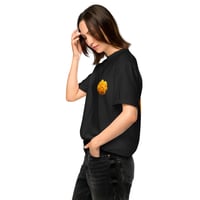 Image 3 of Flower Moon Unisex Garment-dyed Heavyweight T-shirt