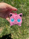 Jiggly puff keychain 