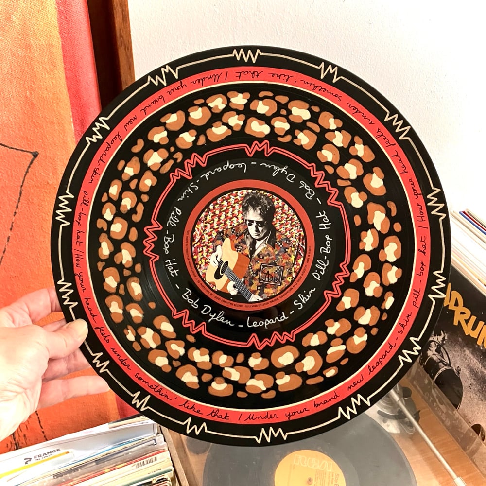 Image of Vinyle #007# « Leopard-Skin Pill-Box Hat » Bob Dylan