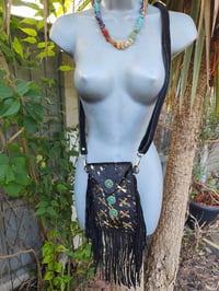 Image 3 of Yellowstone mobile bag - Black  Jade charm