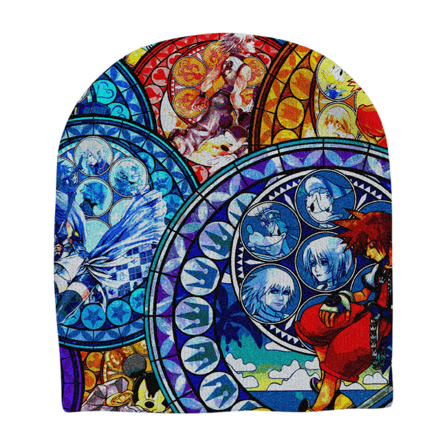 Dive into heart beanie