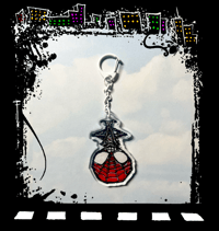 Image 1 of Spider wun keychain