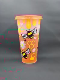 Image 4 of Honeybee Color Changing Cup