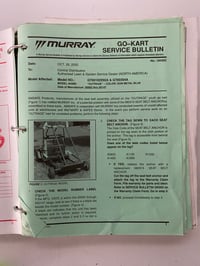 Image 4 of Murray ‘96 Tractor / ‘90s Snow Thrower Service Bulletins