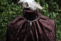 Image 7 of Dead Good spikey pheasant toe tigers eye and peridot necklace