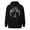 Image of logo zip hoodie black