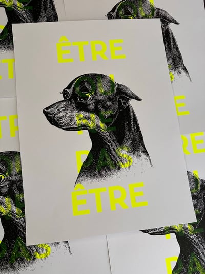 Image of Affiche « ÊTRE OU NE PAS ÊTRE »