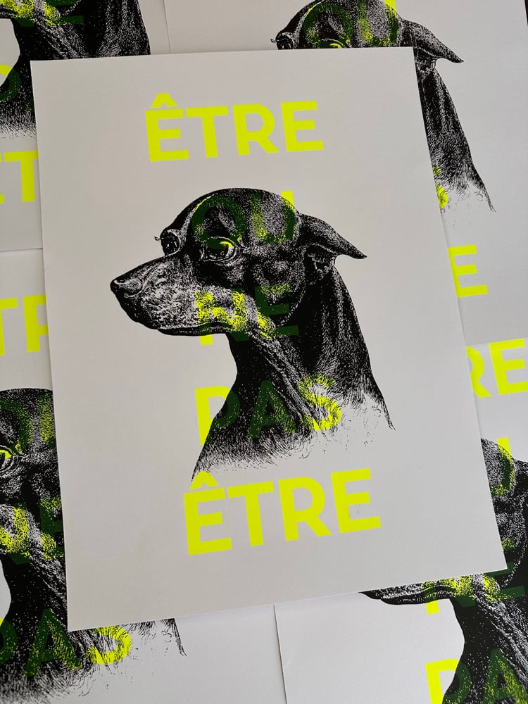 Affiche « ÊTRE OU NE PAS ÊTRE »