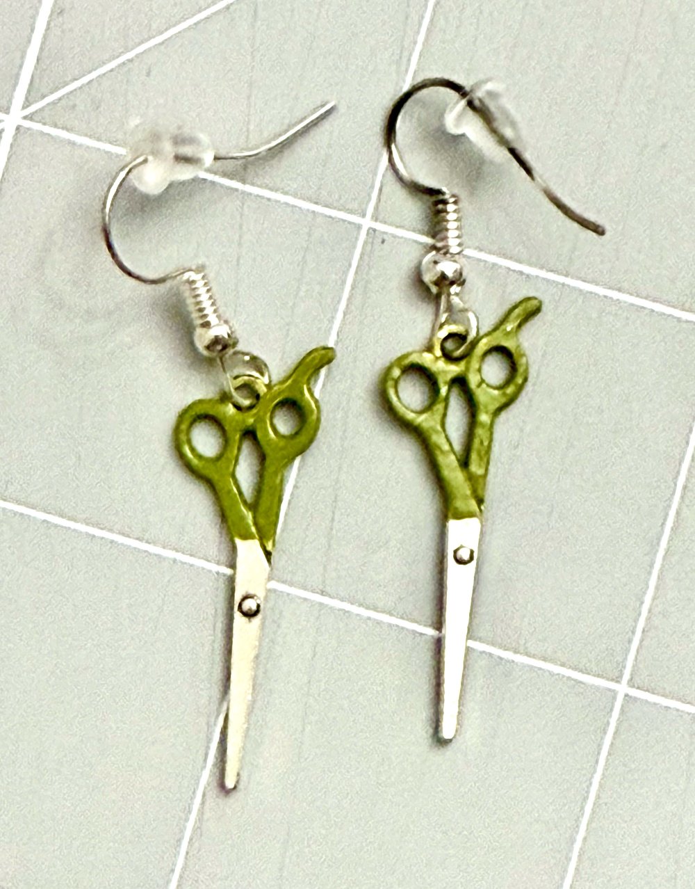 Image of Dainty Scissors Earrings