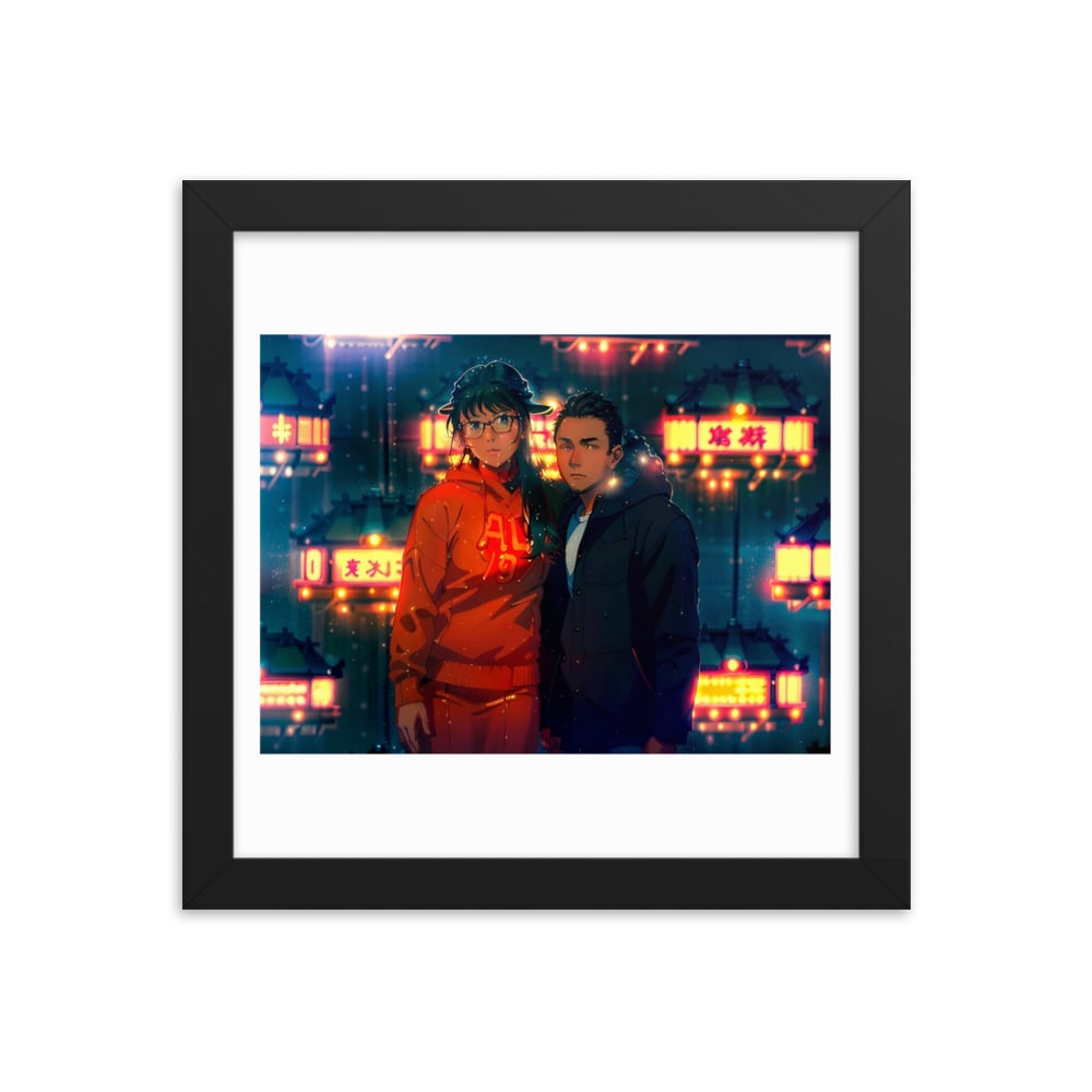 ZEN EXP - “Fan Luv” Framed photo paper poster