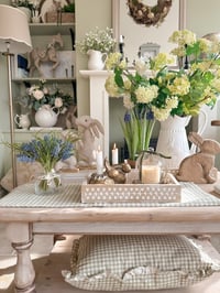 Image 3 of SALE! Neutral Felt Bunnies ( Set of 2 )