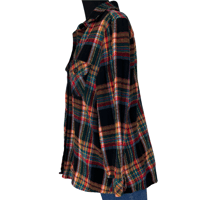 Image 3 of Natural Life Multi Color Denver Plaid Cotton Flannel - Size Small