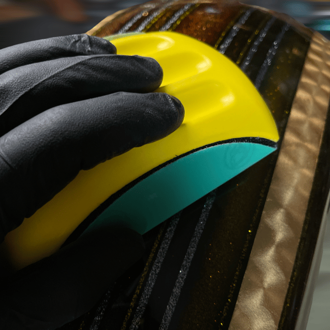 6” Waterproof Automotive Sanding Block LiME LiNE