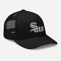 Image 2 of Birdflip® chicago sats mesh snapback Hat