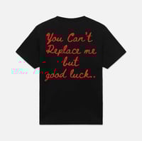 Image 2 of ‘GOOD LUCK’ TEE - BLACK