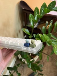 Image 5 of Green smiski keycap 🌱🌟