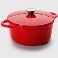 Image 1 of Cocotte Redonda Roja