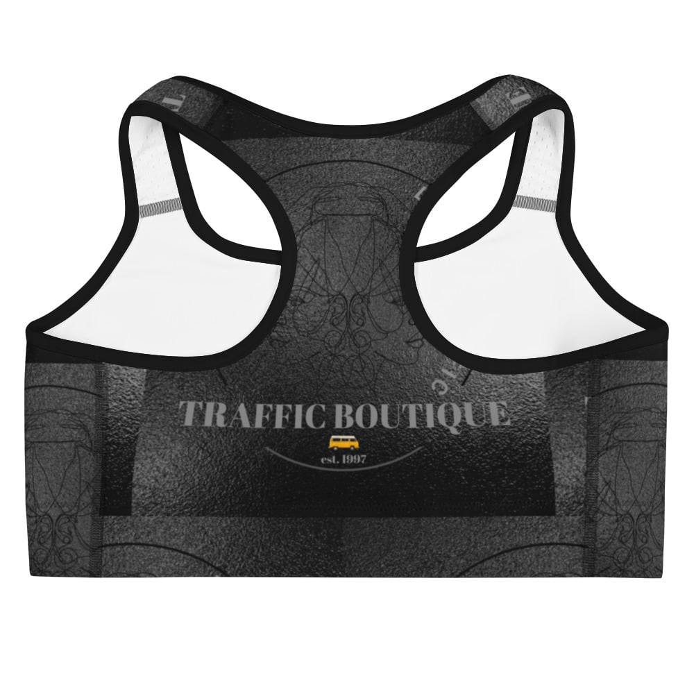 LAS GIDI TRAFFIC BOUTIQUE SPORTS BRA (NUBIAN TWIN/ BLK)