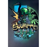 Swamp Hash Silkscreen Poster
