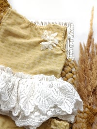 Image 2 of Photo prop - Newborn girls photography set - Erin - mustard