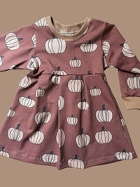 Image 1 of Mocha Pumpkin  Dress