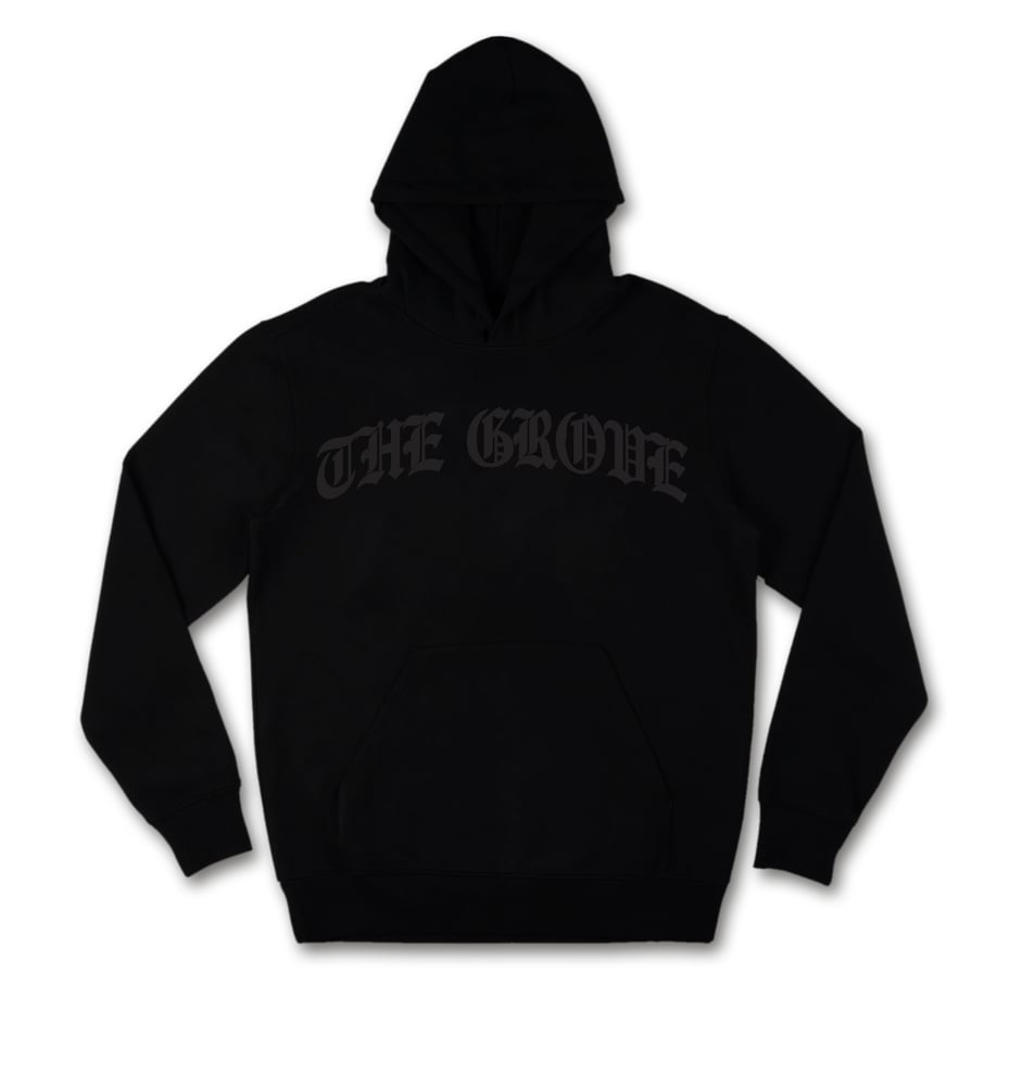 Image of THE GROVE BLACKOUT HOODIE