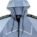 Image 2 of Jules "Weather Proof" Full Zip Hoodie Slate Blue 