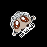 Image 1 of No Blood Sticker