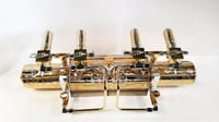 Image 1 of custom 2 tone engraved whammy pump 