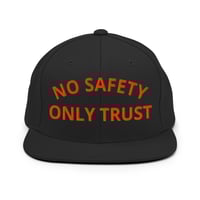Image 3 of NO SAFETY X G.O.T.H. COLLAB - snapback