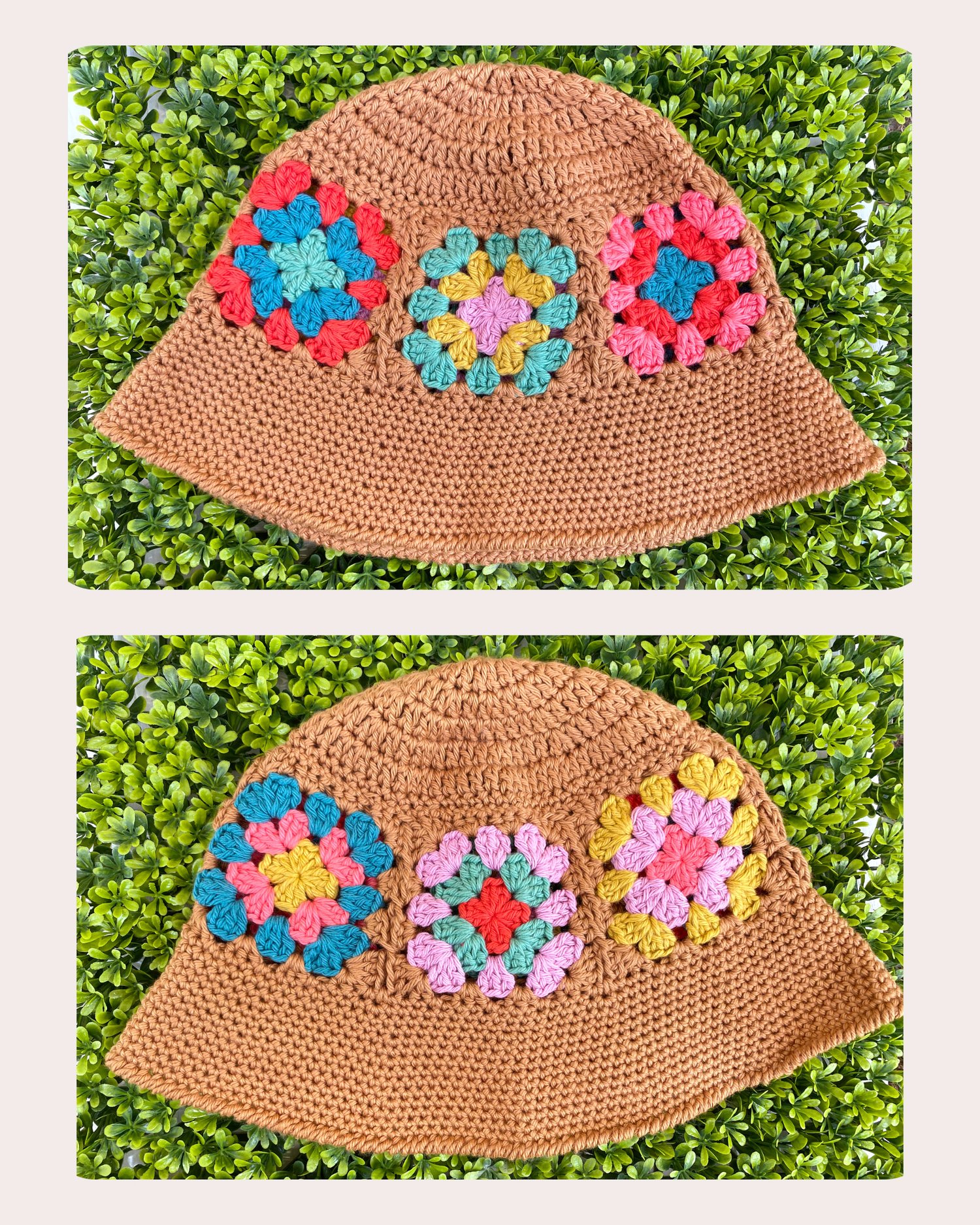 Image of Granny Square Bucket Hats