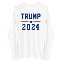 Image 1 of Trump 2024 Vintage - Unisex Long Sleeve Tee from PatriotsCo.com