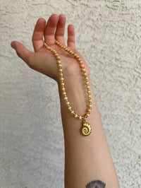 Image 7 of Golden Driftwood Necklace 