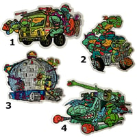 Turtle Vehicle Stickers