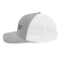 Image 2 of Trump 24 47 Eagle Richardson 112 Trucker Cap from PatriotsCo