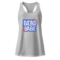 Image 4 of Bead Babe Women’s fitted racerback tank top