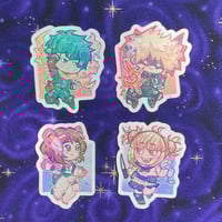 Heroes and Villains Stickers