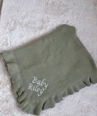 Frill Knit Blankets
