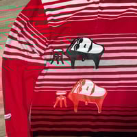 Image 2 of Piano striped polo XL