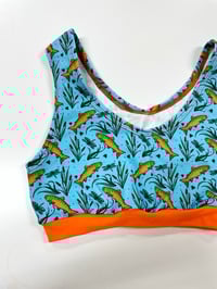 Image 1 of READY TO SHIP Medium Trout Yoga Bralette