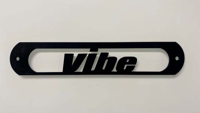 Pontiac Vibe License Plate Delete