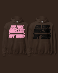 Image 1 of The Art Show Hoodie Dark Chocolate 