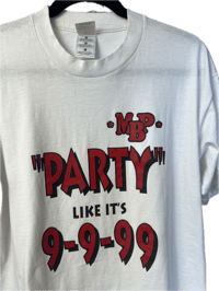 Image 2 of (L)Party Like It’s 9-9-99 Graphic Tee (Y2K Era)