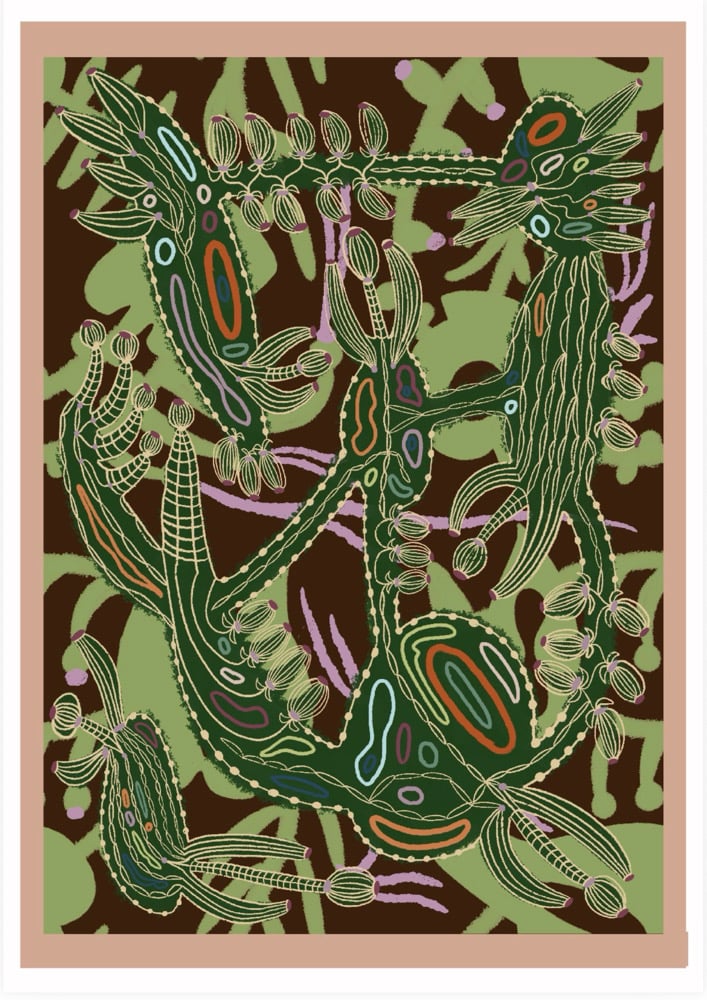 Image of Cyme (loam) A3 print 