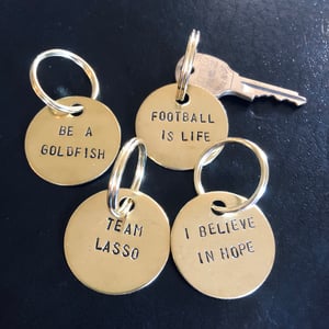 Image of Ted Lasso keychain 