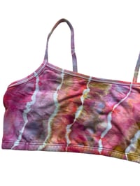 Image 6 of L (38) Bralette in Tropical Geode Ice Dye