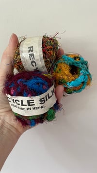 Image 1 of Recycled silk twine 