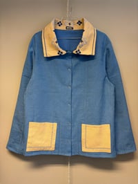 Image 1 of Blue shirt embroidery (l/xl)