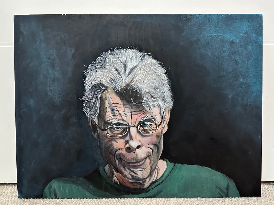 Image of Stephen King Portrait