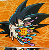 Goku Defaced Print (11x17)